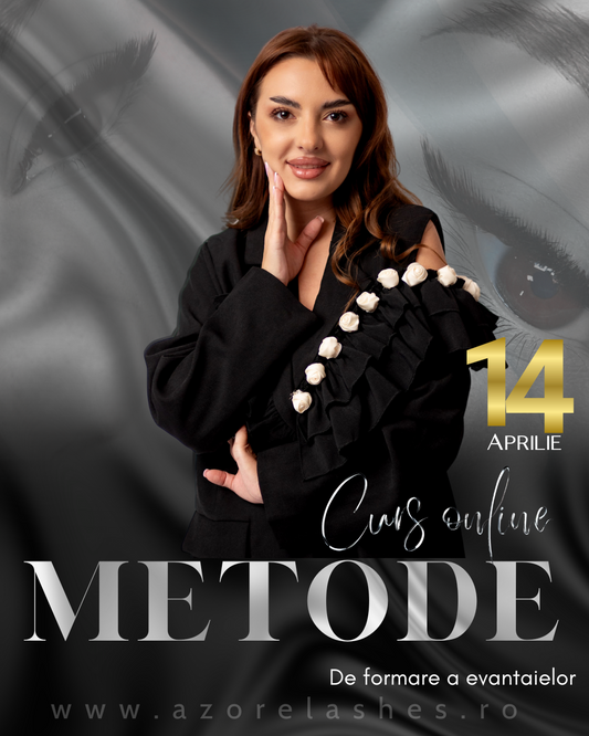 Curs Online: 8 Metode de Formare a Evantaielor pentru Extensii de Gene