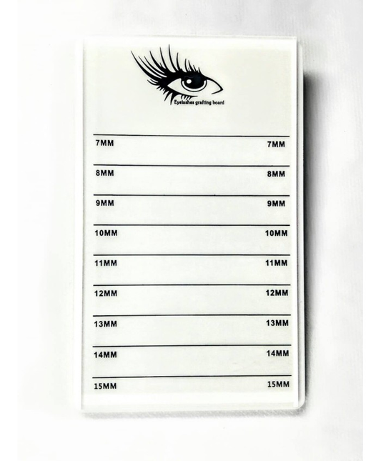 Plăcuță pentru extensiile de gene